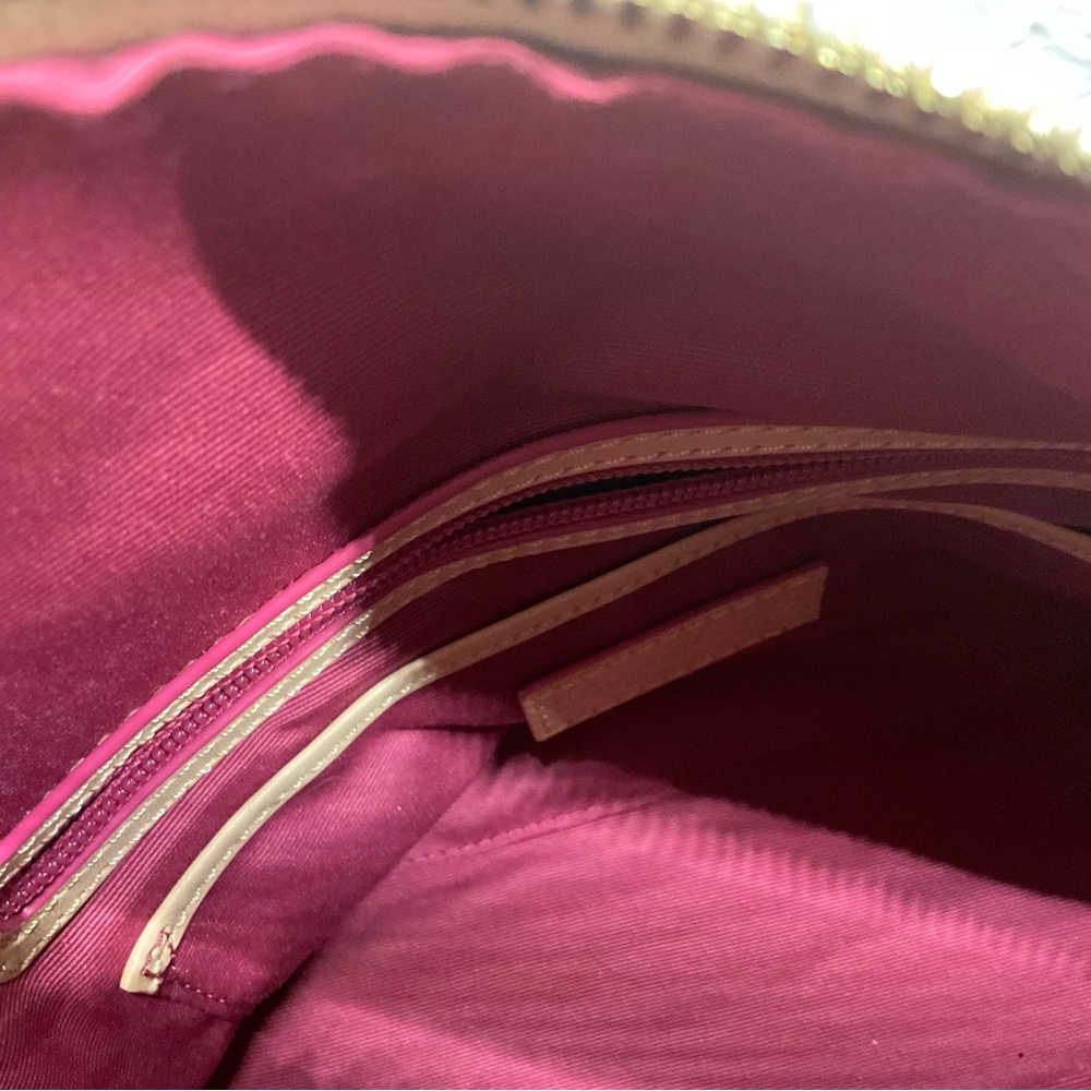 Dooney & Bourke Pink Disney dogs satchel - Picture 8 of 10